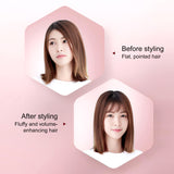 INSMART 2-in-1 Hair Straightener and Curler, Ceramic Flat Iron with Dual Ionic Technology for Shinier & Smoother Hair, 72H Long-Lasting Style, Adjustable Temperature